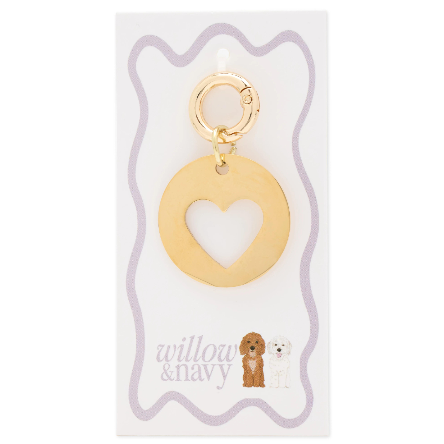 Heart Collar Charm