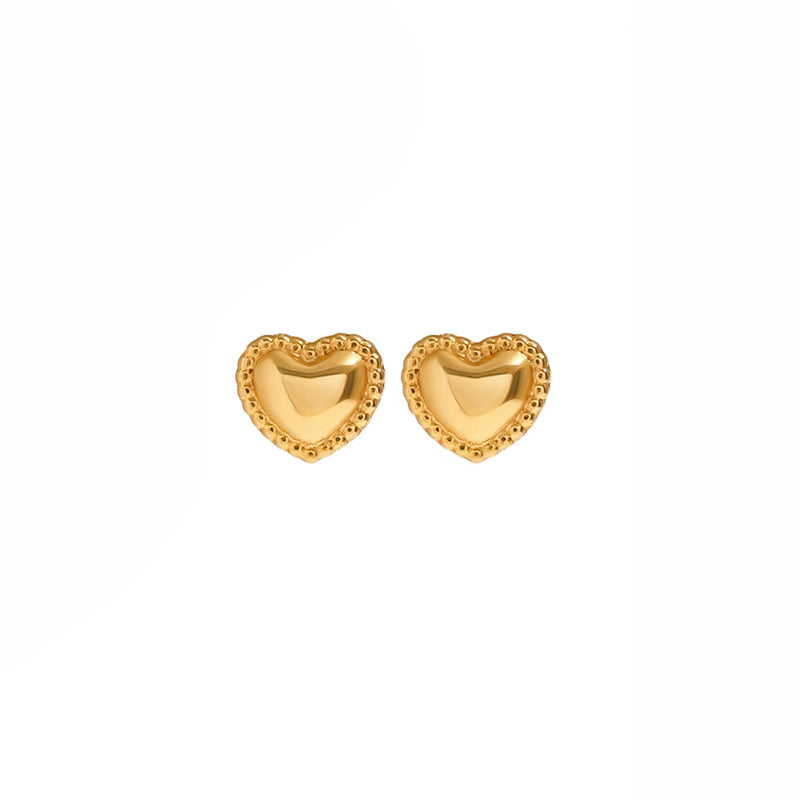 Mini Heart Studs