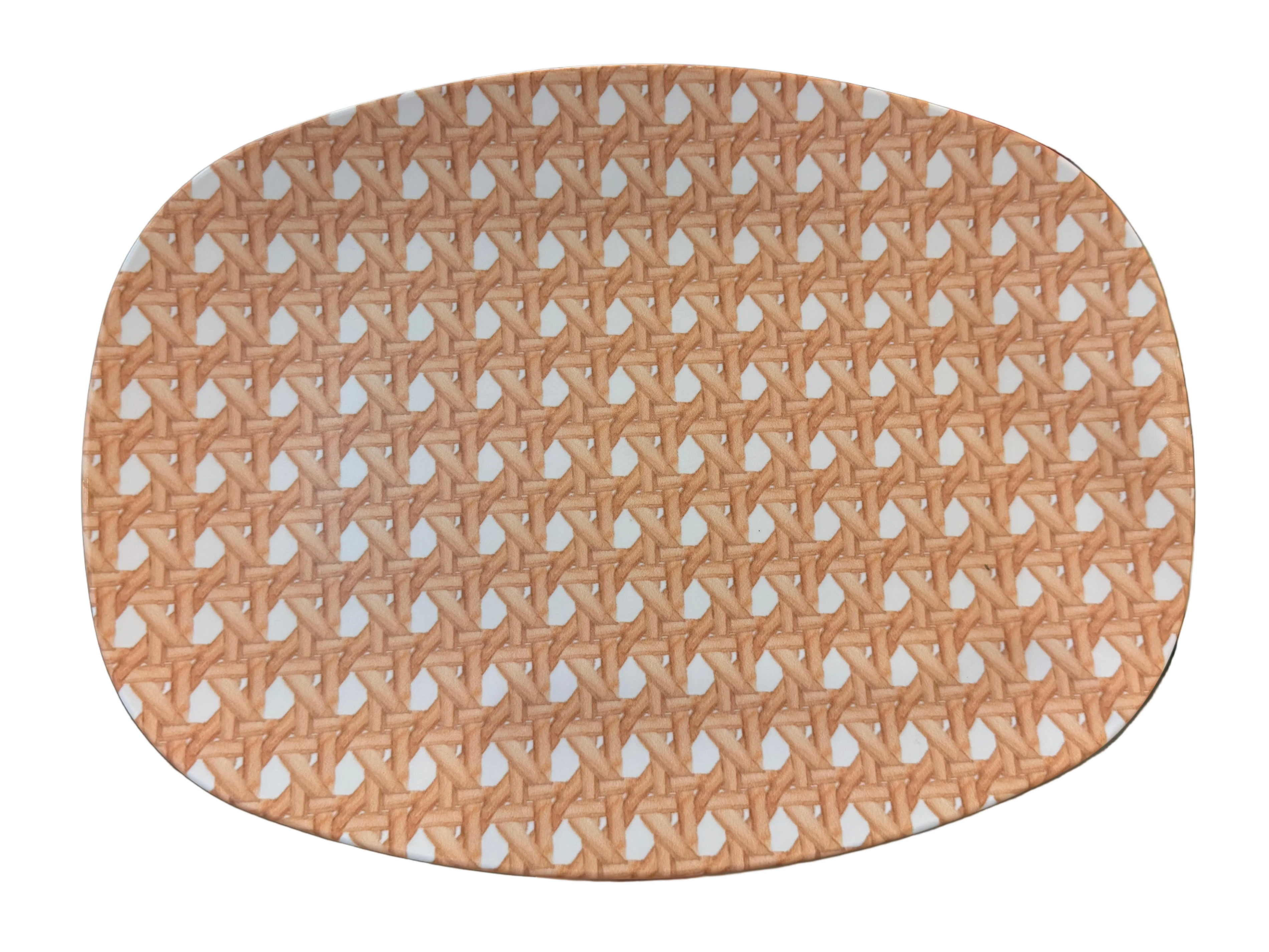 Winsome Wicker Platter