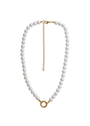Pearl Carabiner Necklace