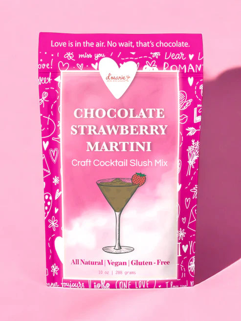 Chocolate Strawberry Martini Drink Slush Mix