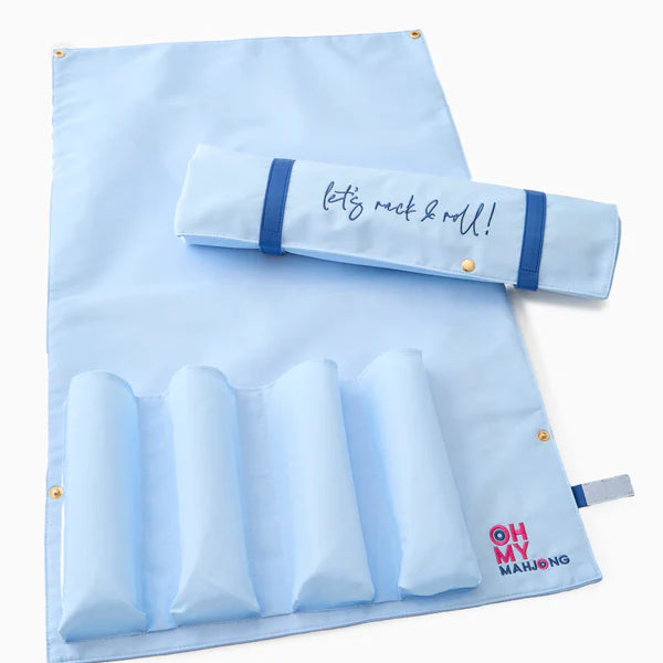 Light Blue Let's Rack & Roll Bag