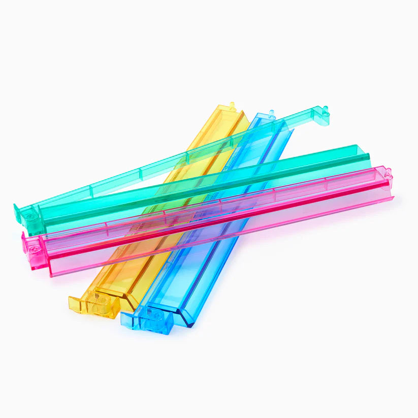 Multicolor Acrylic Rack & Pusher Set
