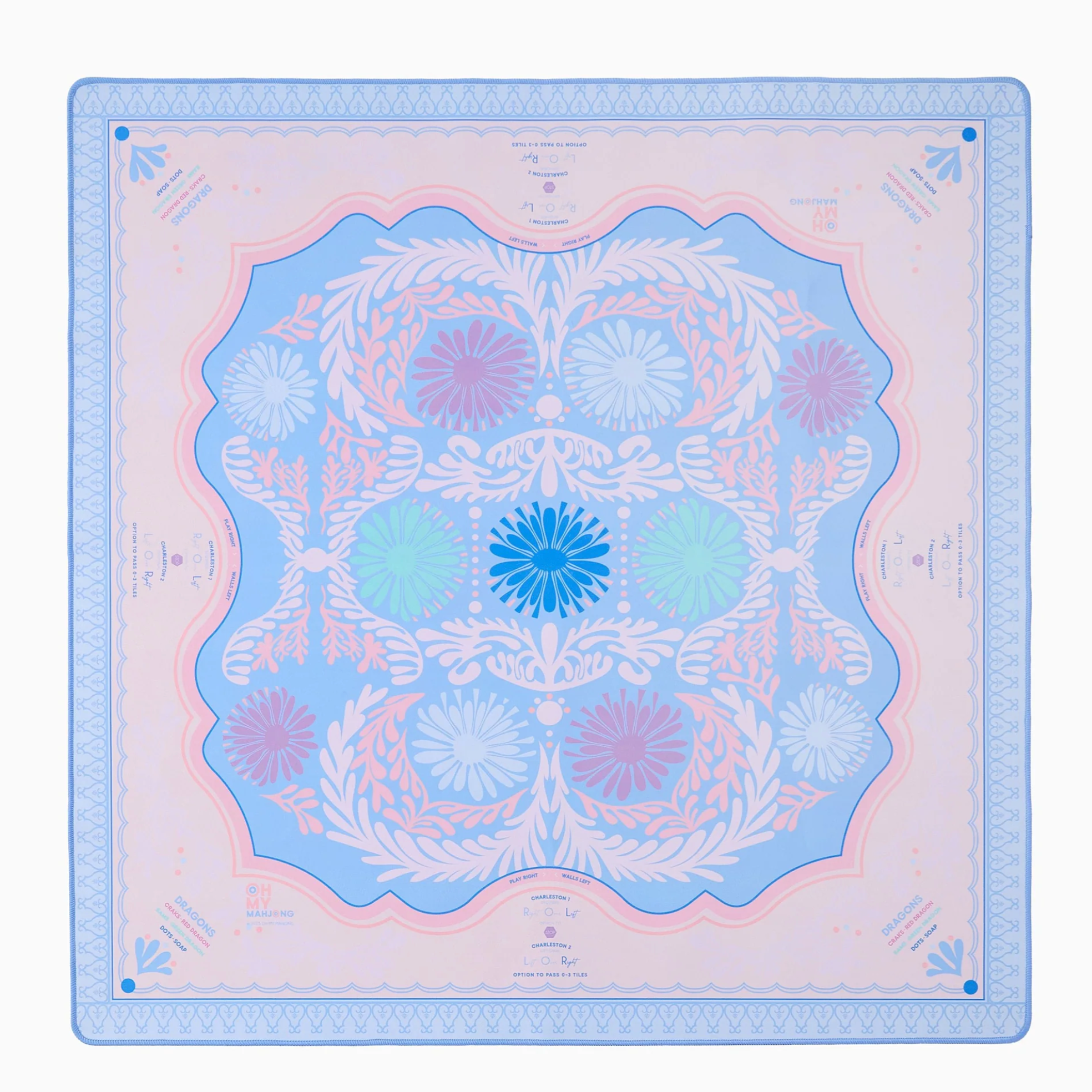 Peri-Twinkle Mahjong Mat