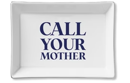 "Call Mom" Ceramic Tray