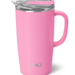 SWIG Bubblegum Shimmer Party Pitcher 64 oz