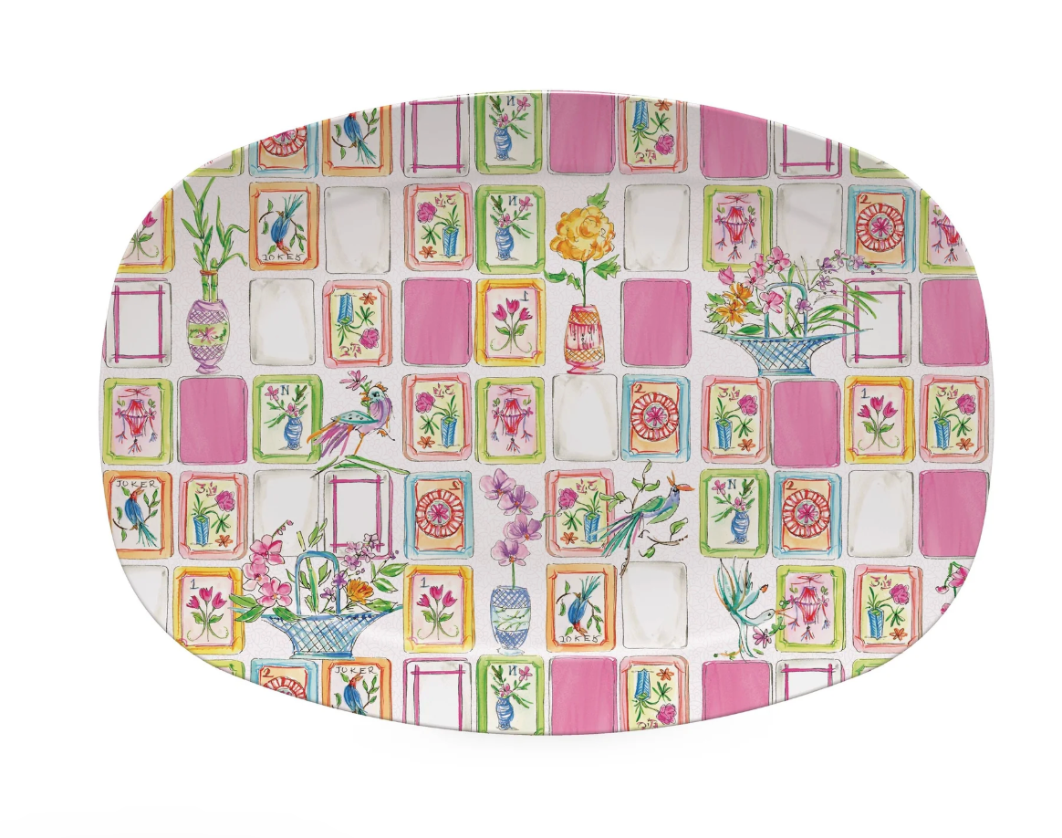 Mahjong Tile Platter