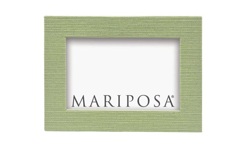 Palma faux grasscloth 5x7 frame
