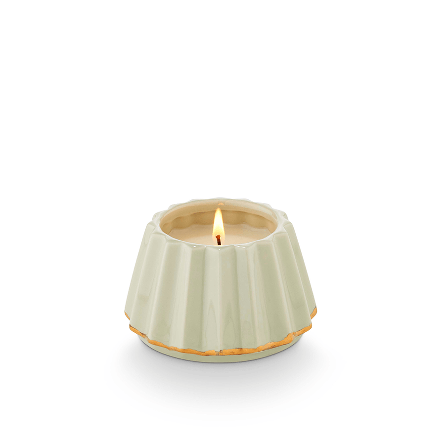 Peppermint Whip Gilded Tree Candle
