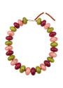Harbor Pink and Chartreuse Mix Necklace