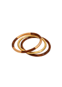 Claudia Brown Trio Bangle Set