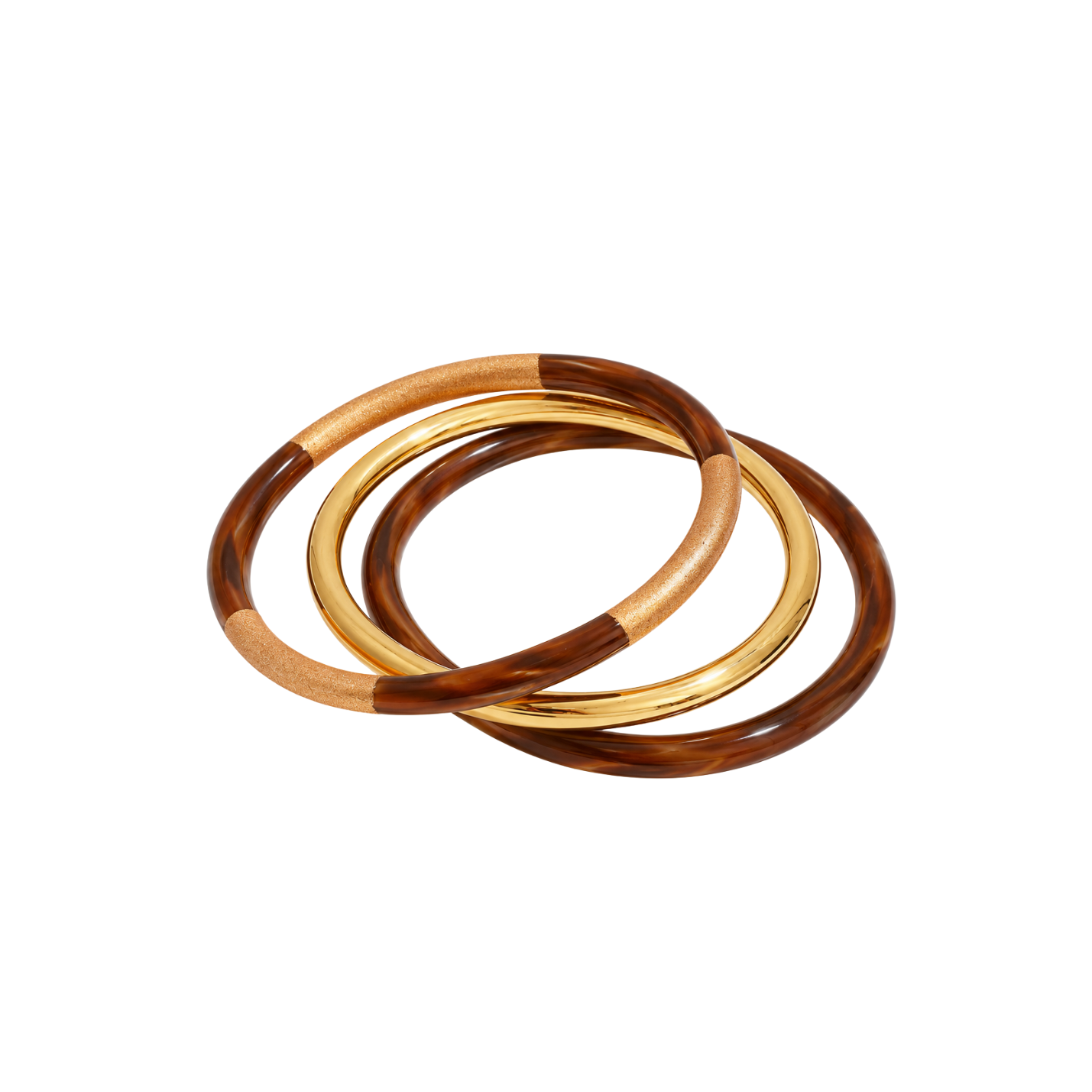 Claudia Brown Trio Bangle Set