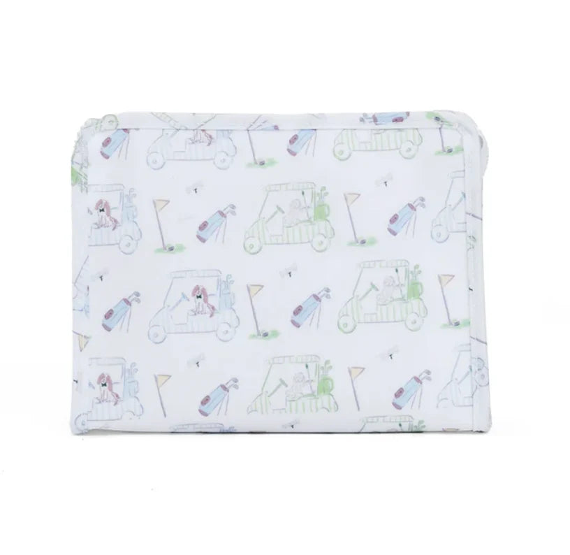 Roadie Medium Zip Pouch - Putt Putt Blue