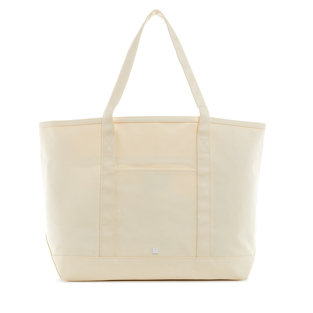 MAXI TOTE - COATED CANVAS Large NATURAL