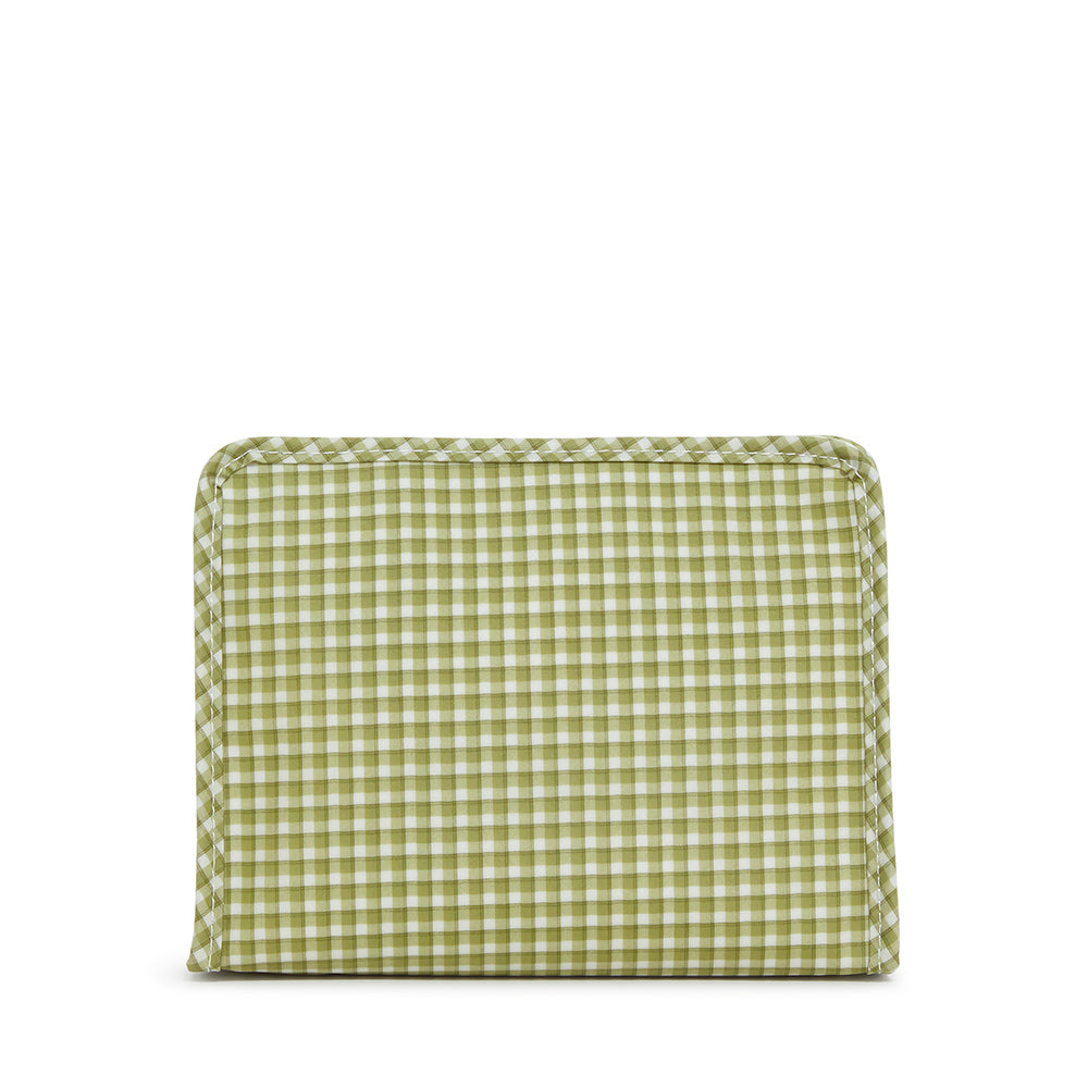 Roadie Medium Zip Pouch - Rodeo Check Cactus