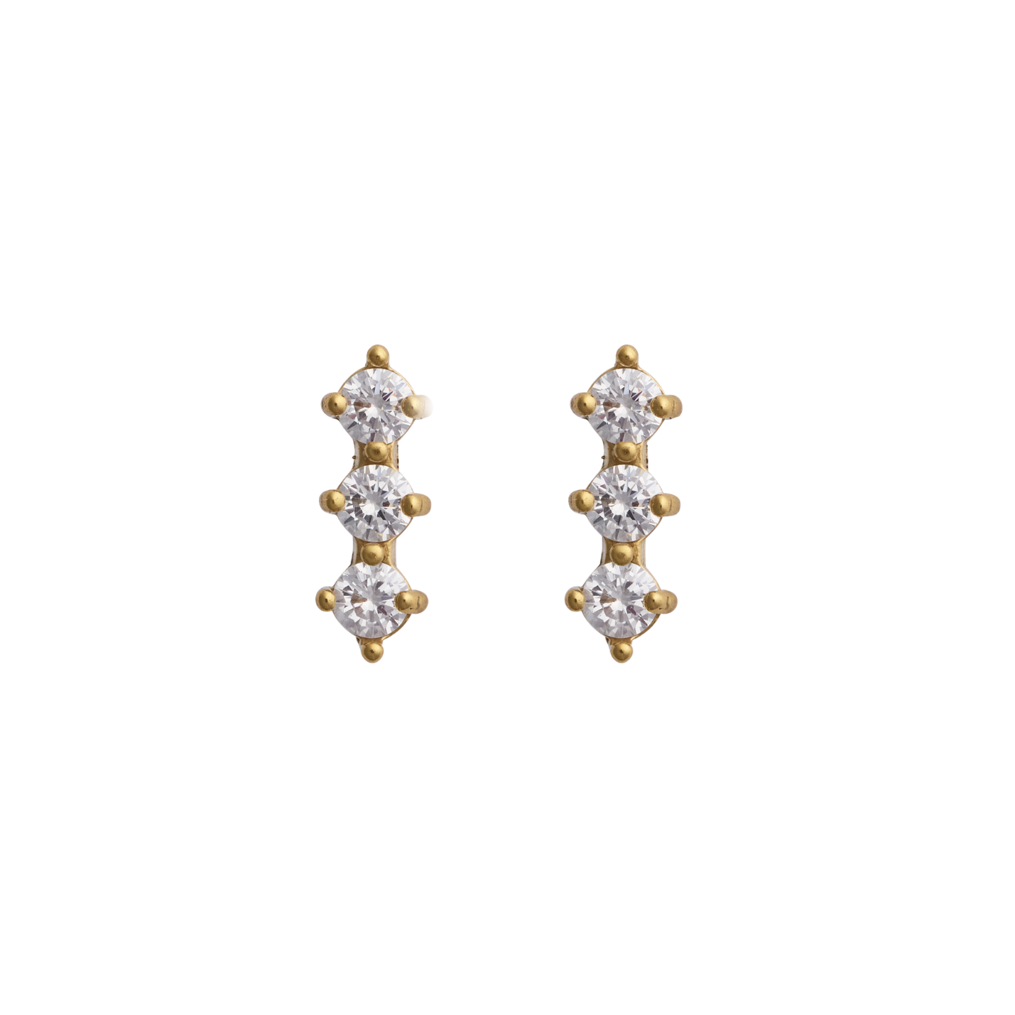 Vivian Gold Studs