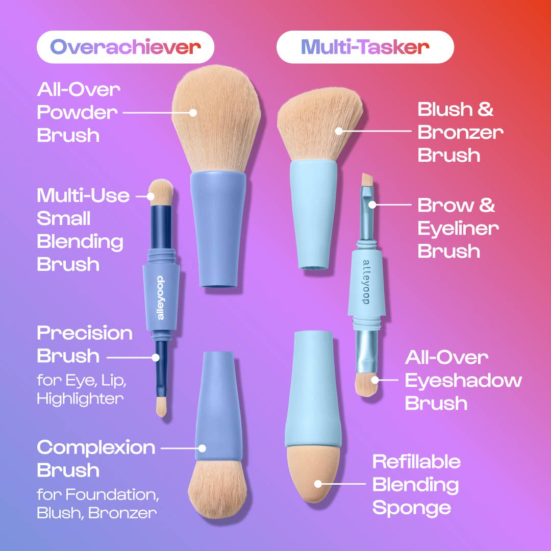 Multi-Tasker - 4-in-1 Makeup Brushes – Hjanejewels
