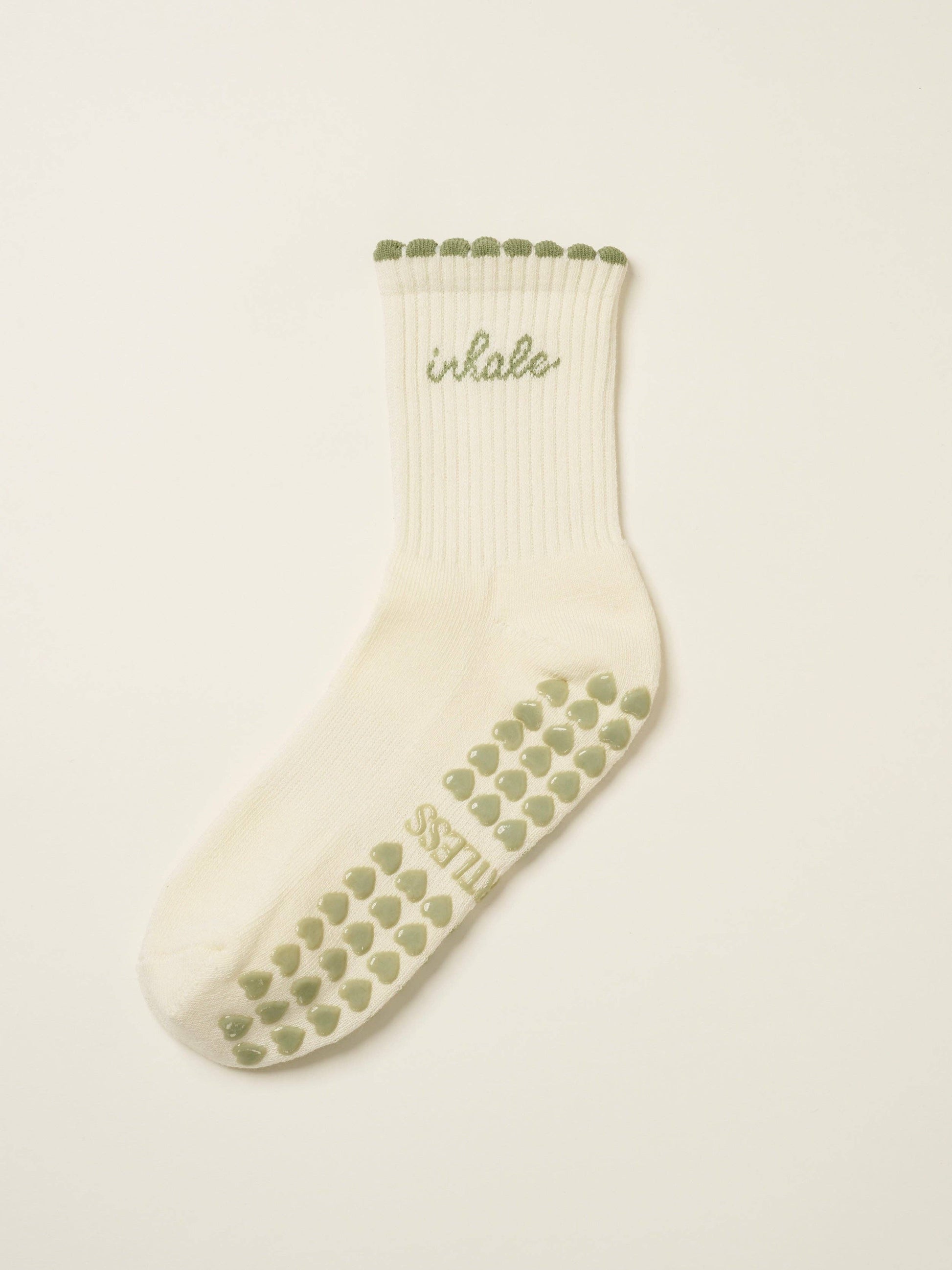 Inhale Exhale Grip Sock, Pilates Socks