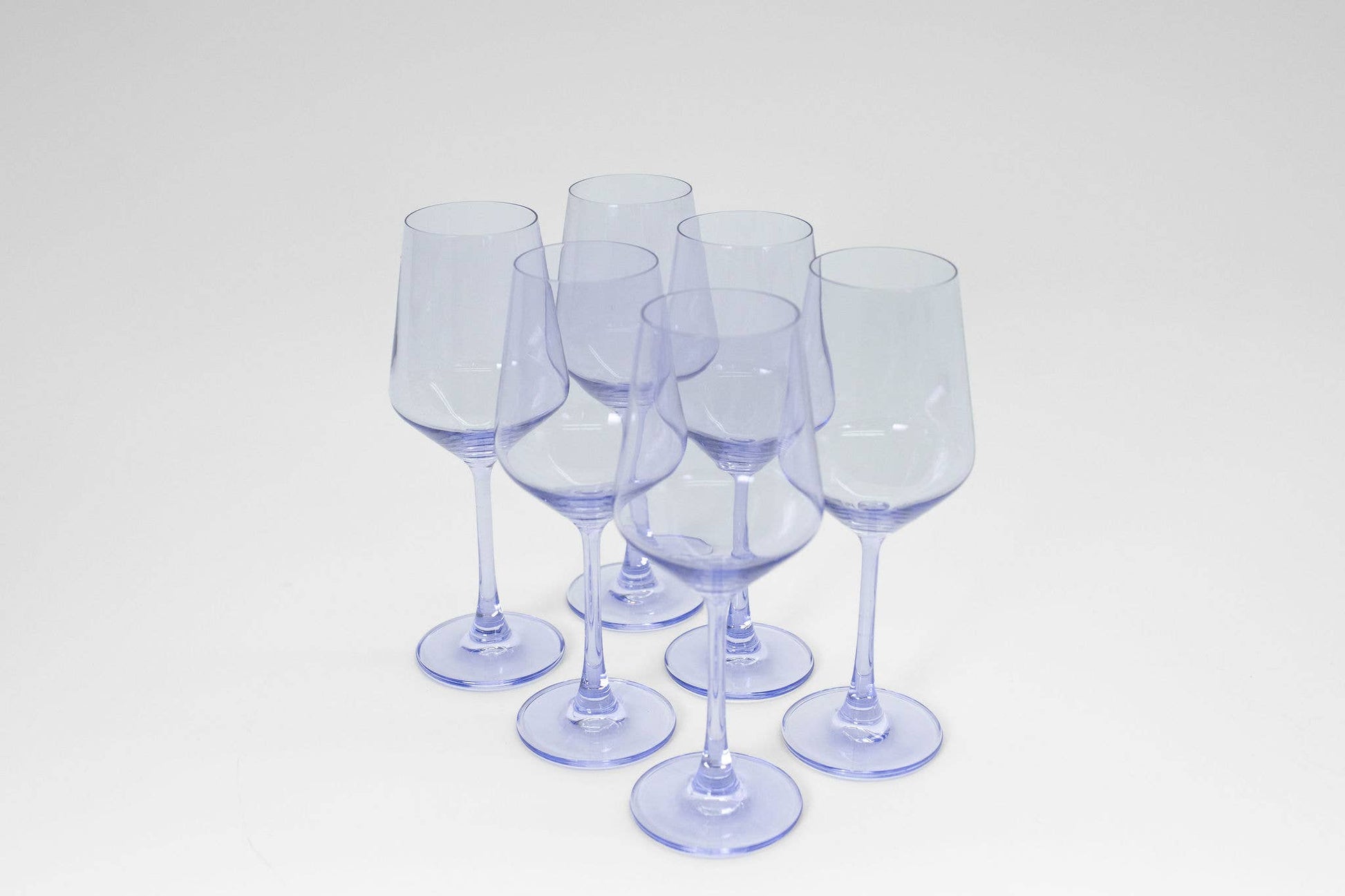 Lady Lavender - Colored Wine Glass