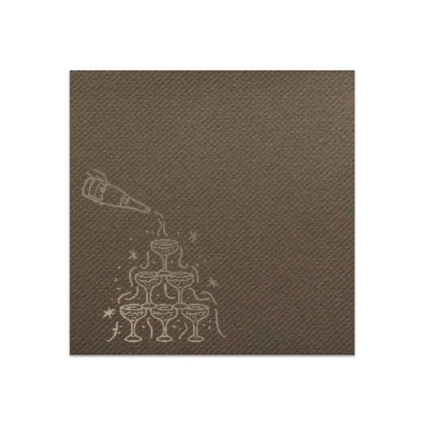 Champagne Tower Napkin