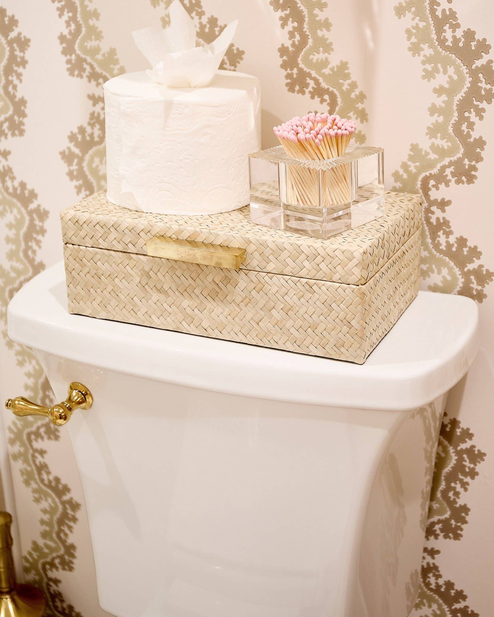 Square Match Striker | Light Pink Matches