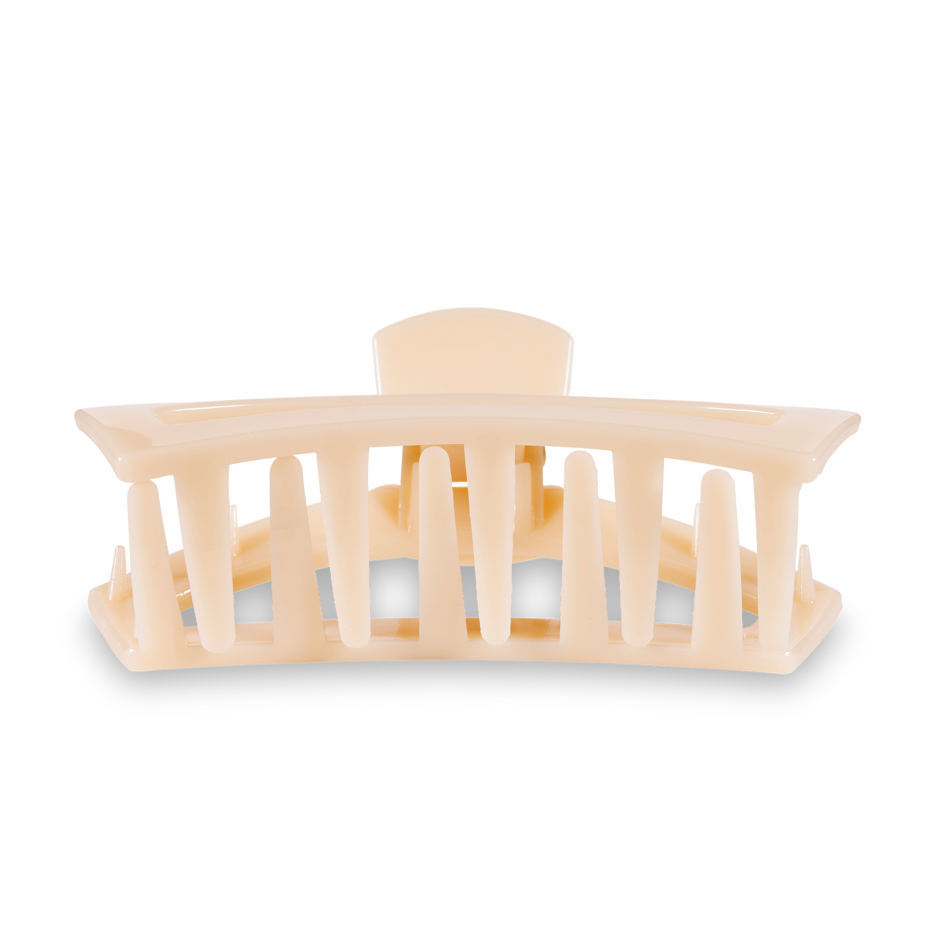 Open Hair Clip | Large | Almond Beige