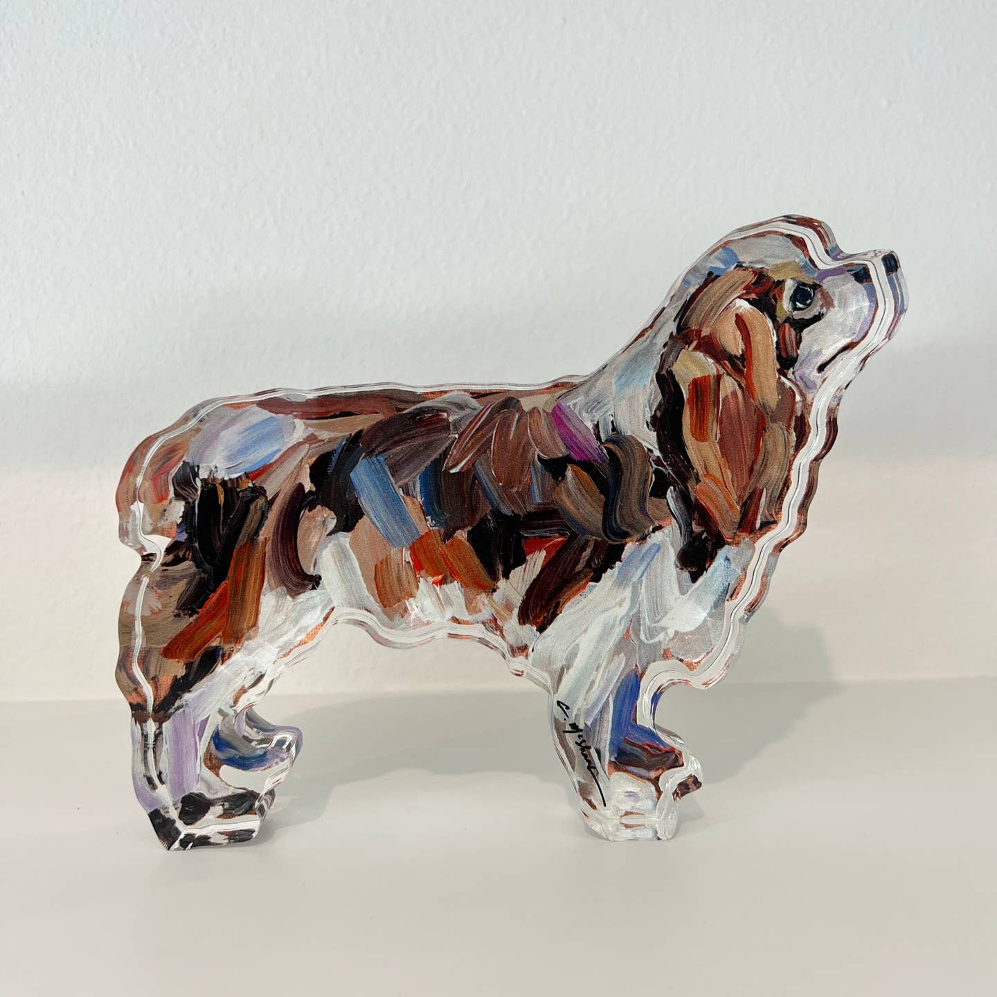 "Cavalier King Charles" Acrylic Block