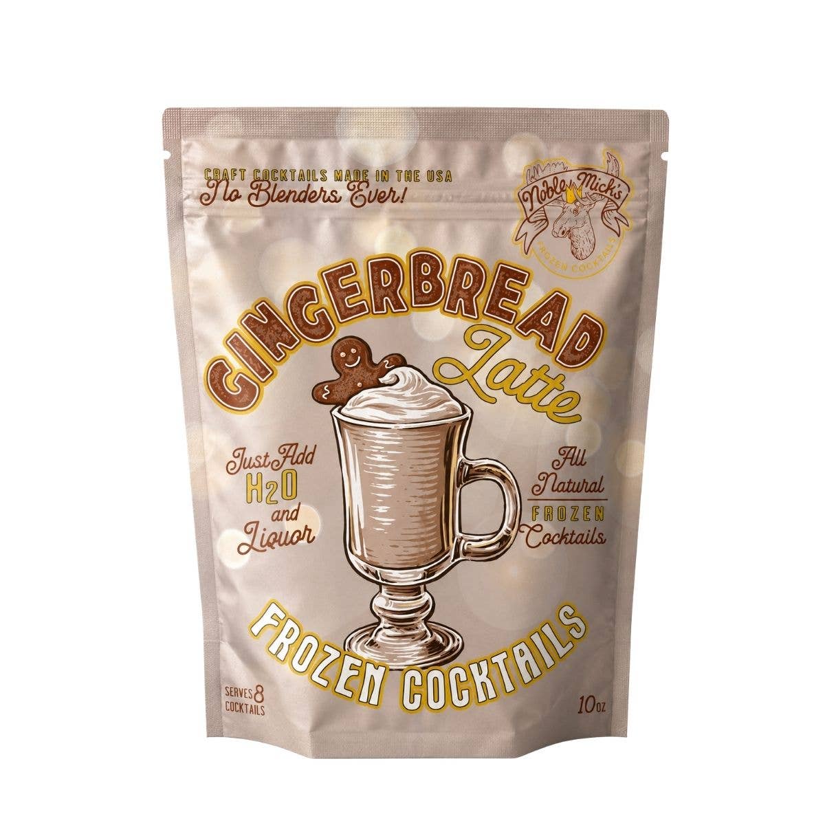 Gingerbread Latte Frozen Cocktail