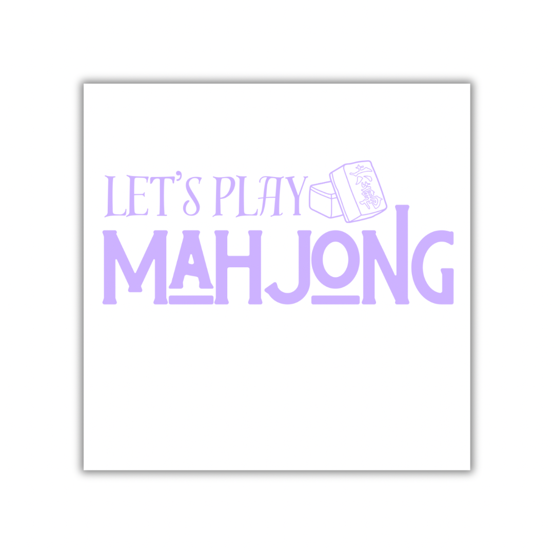 Let’s Play Mahjong Paper Napkins
