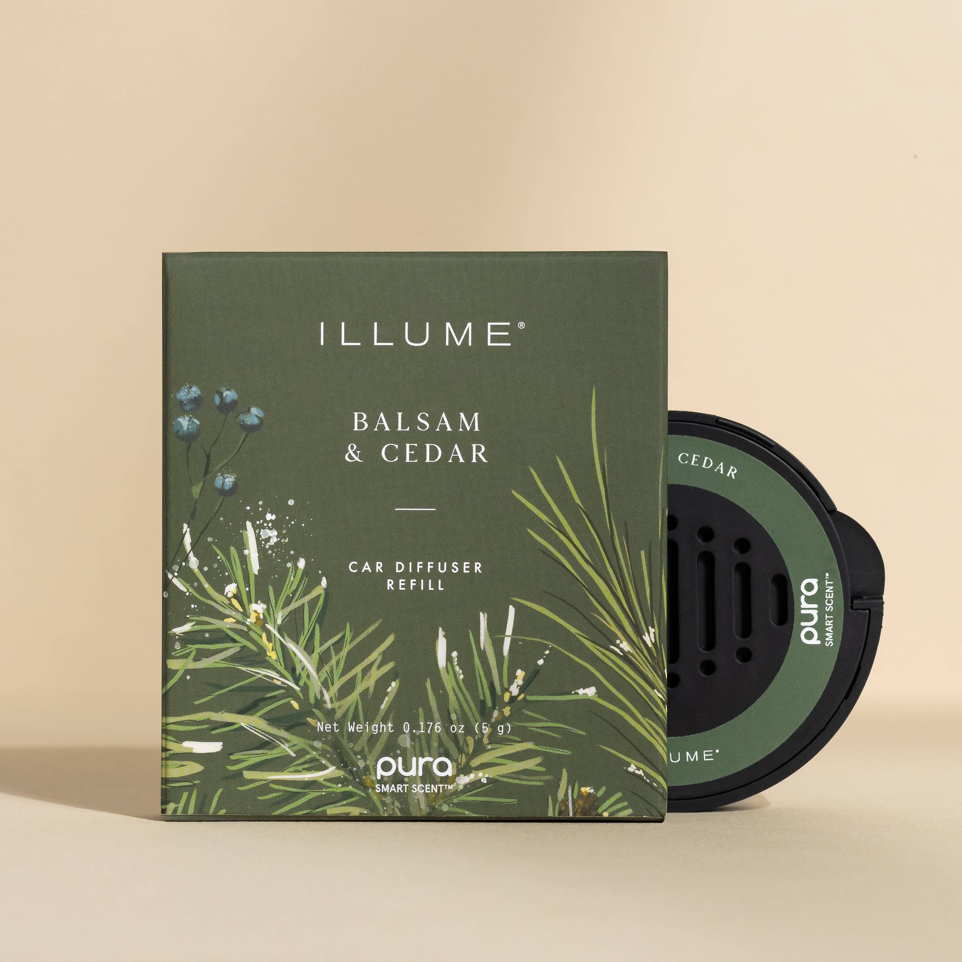 Balsam & Cedar by Illume - Pura Car Refill