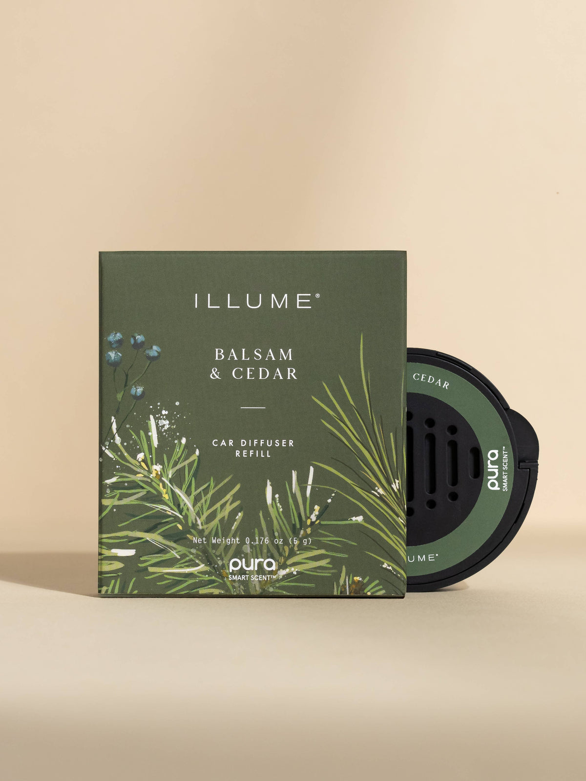 Balsam & Cedar by Illume - Pura Car Refill