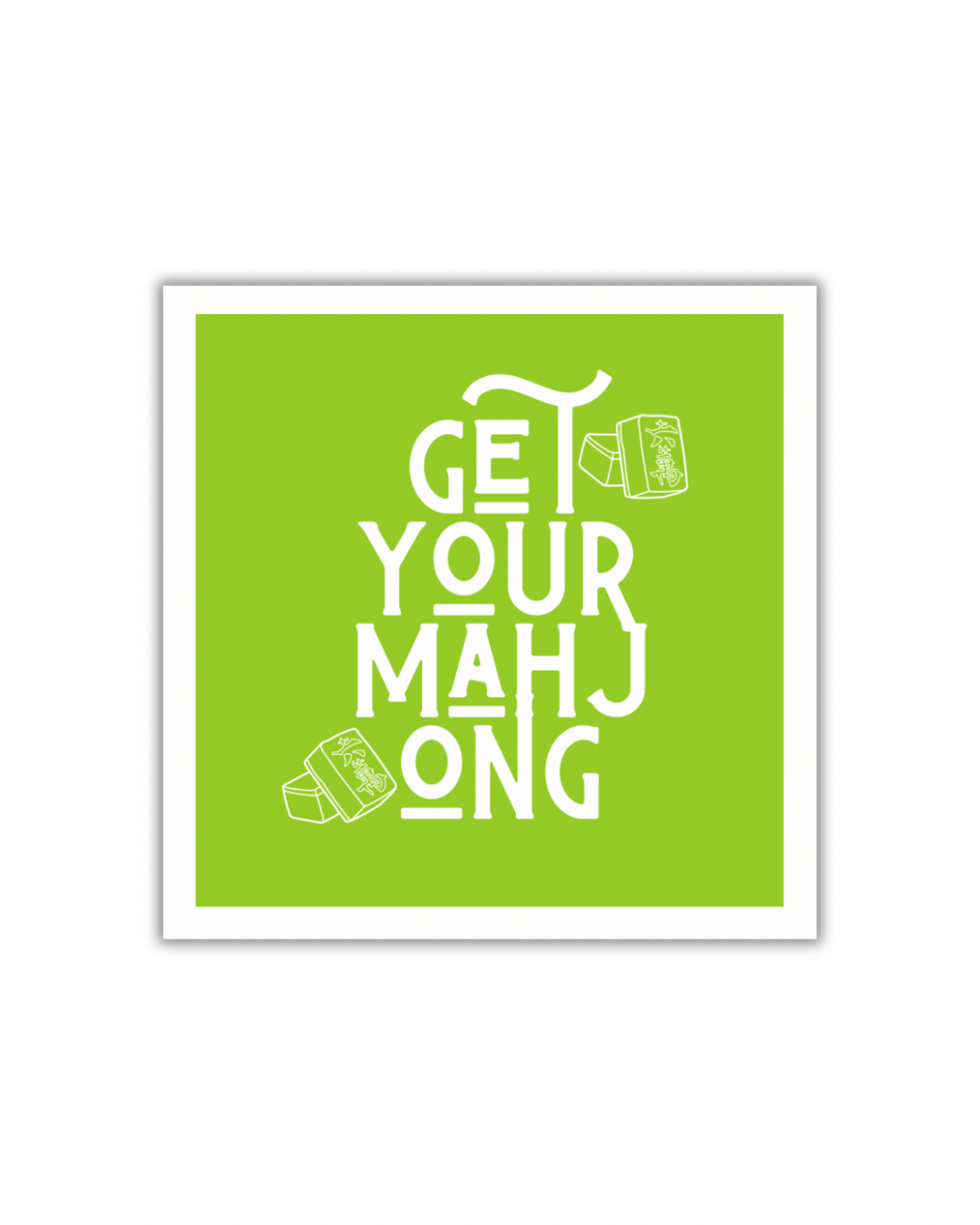 Get Your Mahjong Paper Napkins