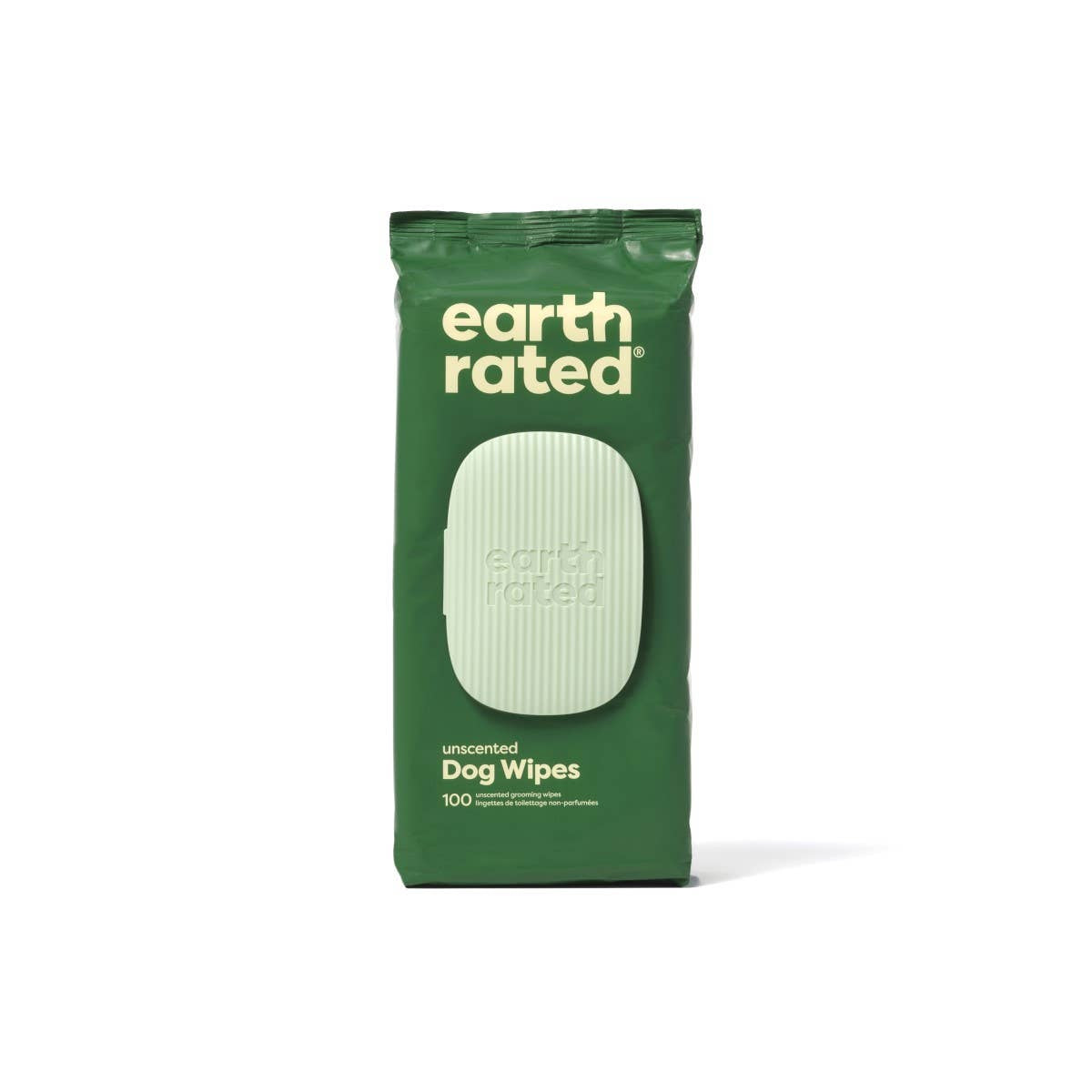 Earth Rated Unscented Dog Grooming Wipes 100ct
