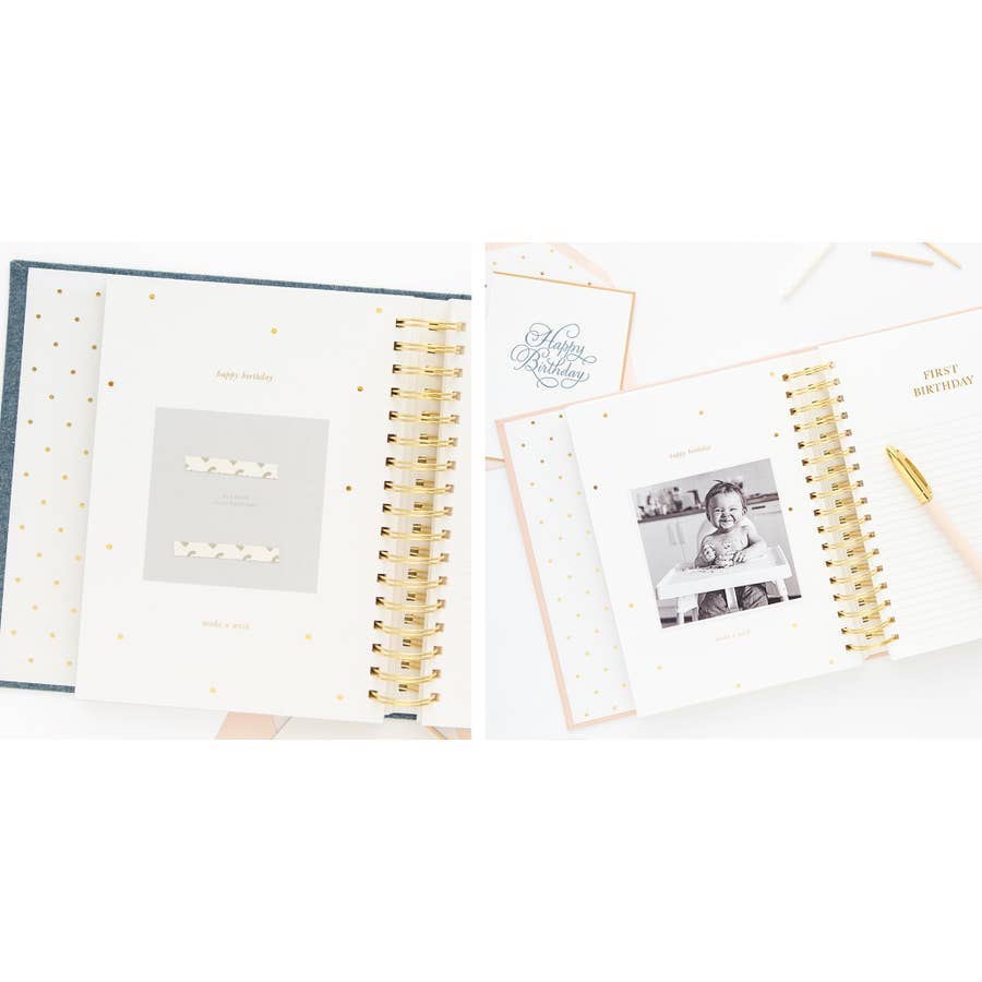Baby Book - Chambray