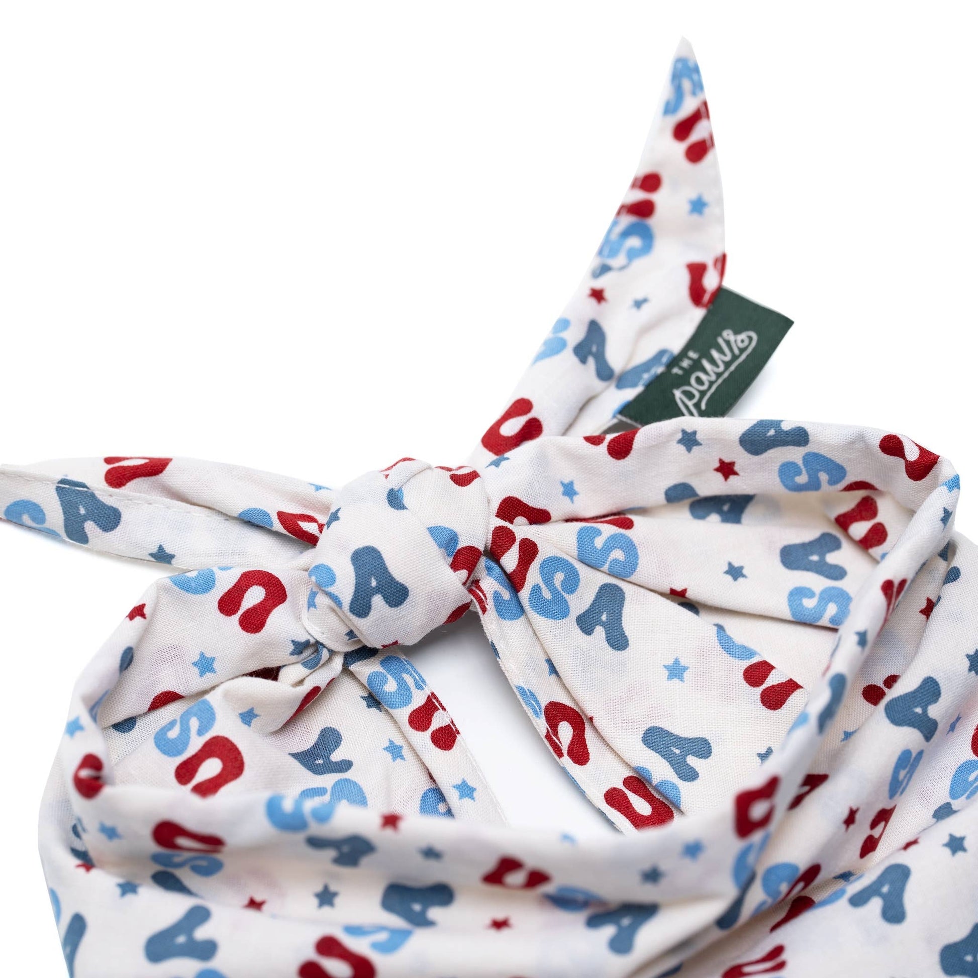 3 Pack of USA Summer Dog Bandanas - The Paws