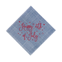 July 4th Woven Napkin