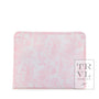 Roadie Large - Bunny Toile Pink Zip Pouch