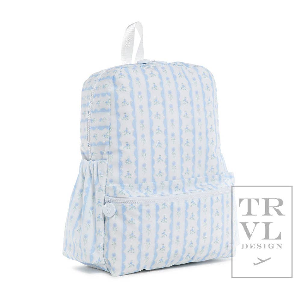 Backpacker - Backpack Ribbon Floral Blue