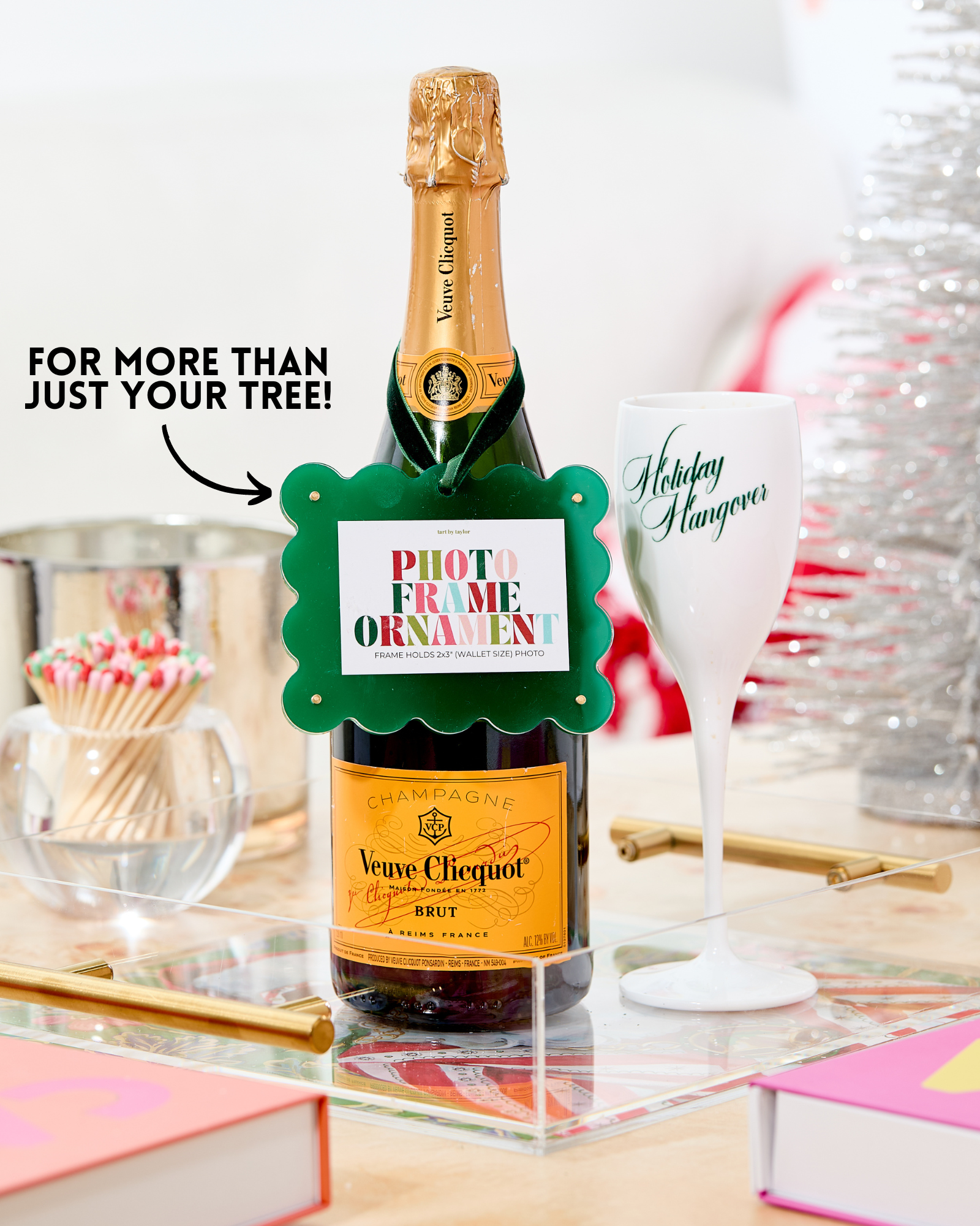 Clear Mini Frame Ornament