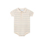 Boys Pointelle Jacquard Knit Romper