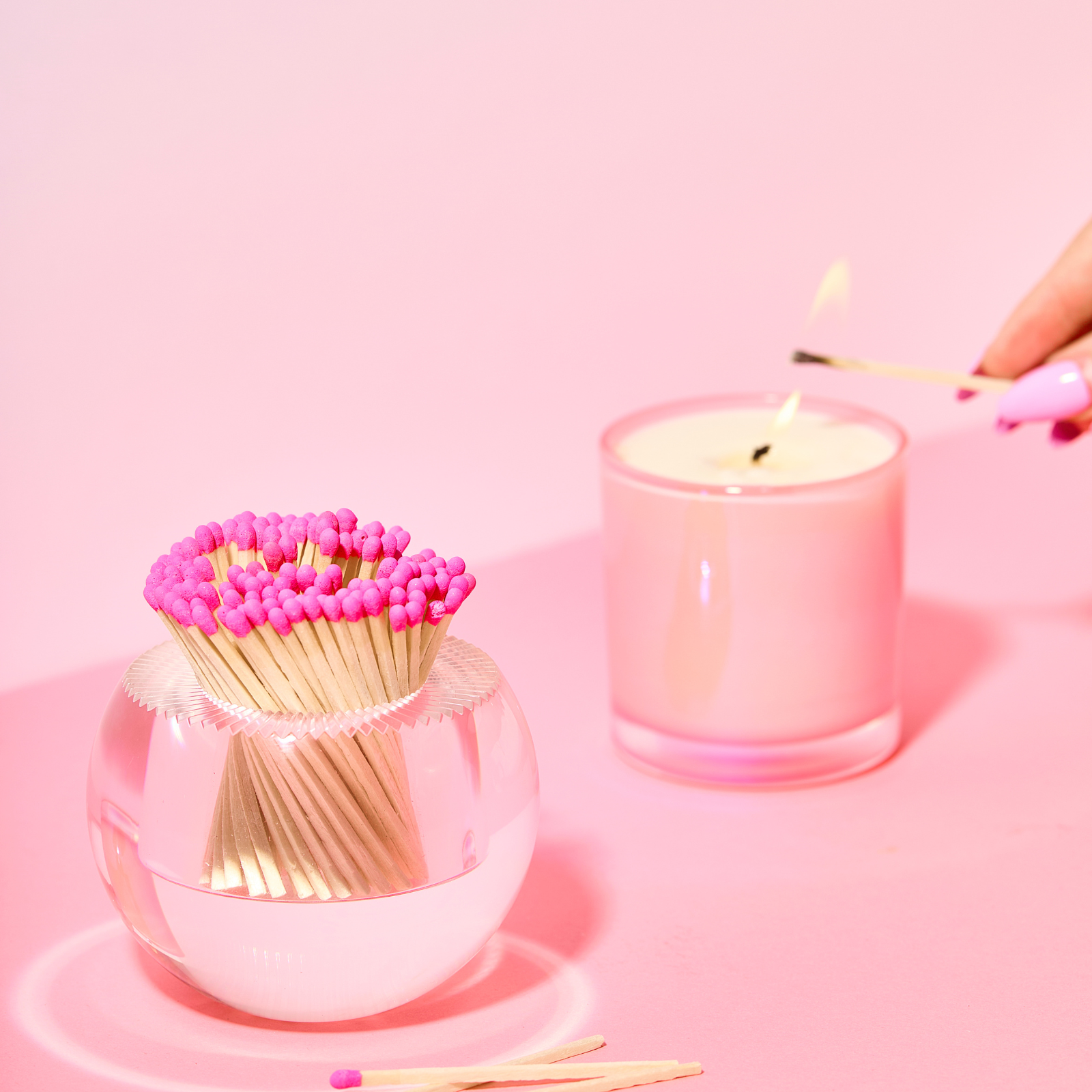 Match Striker - Hot Pink Matches