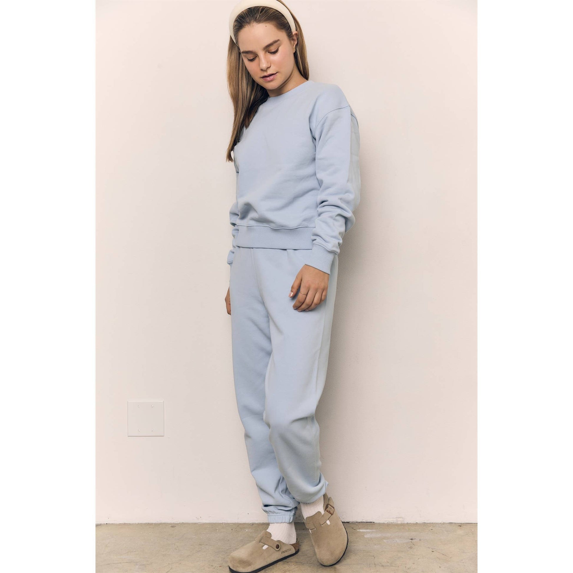 Organic Cotton Terry Standard Crewneck