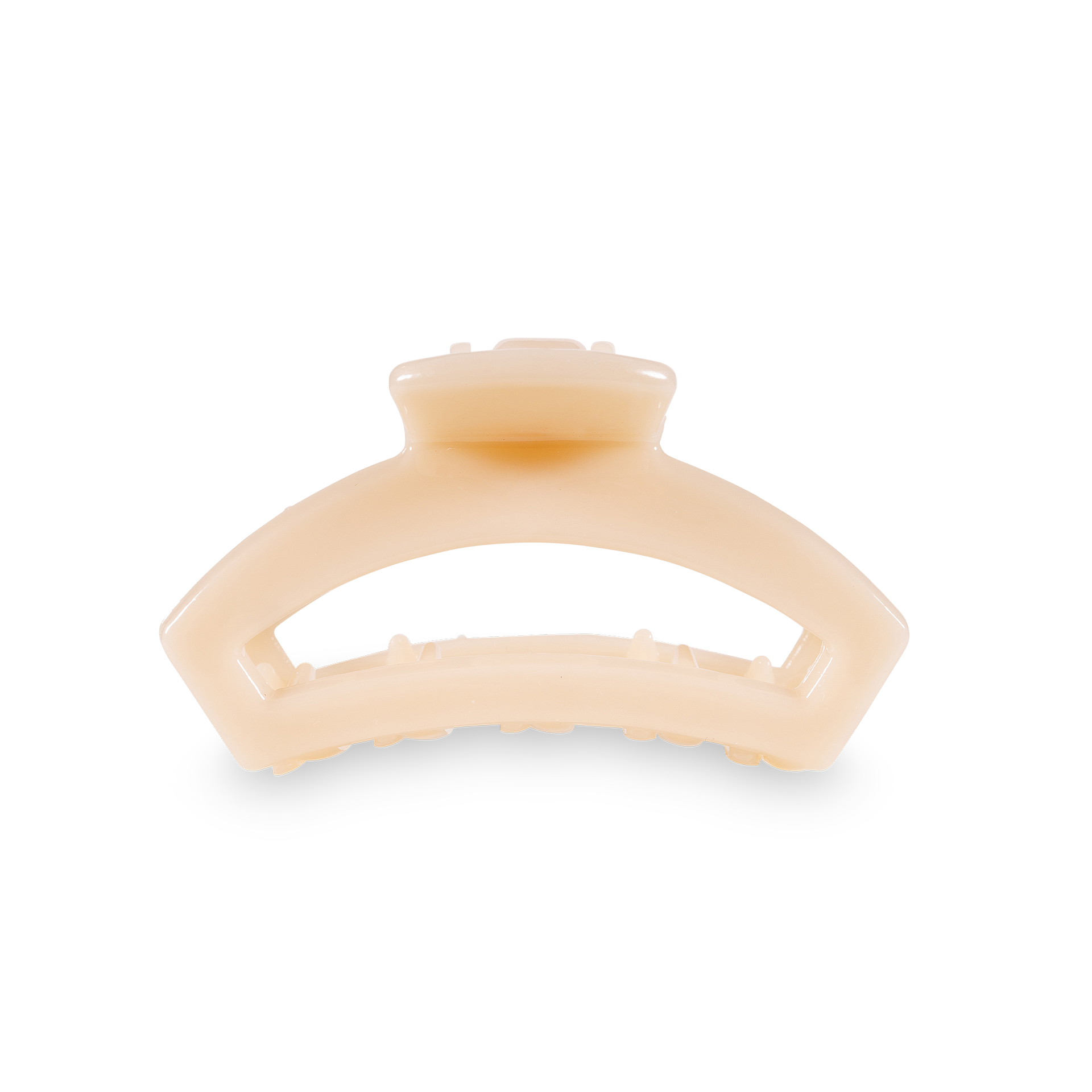 Open Hair Clip | Tiny | Almond Beige