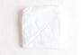 Hooded Towel - Pink Stripe Trim