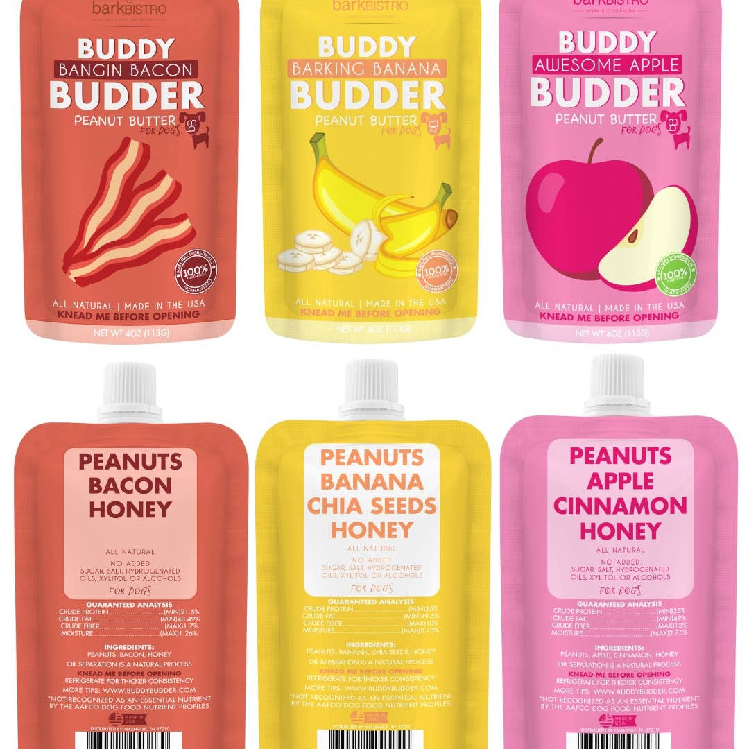 NEW Mixed Multi (Bacon, Apple, Banana) Squeeze Budders