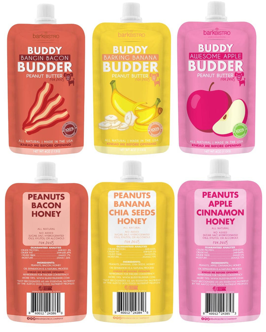 NEW Mixed Multi (Bacon, Apple, Banana) Squeeze Budders