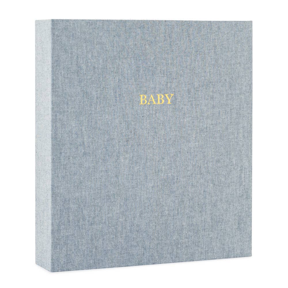 Baby Book - Chambray