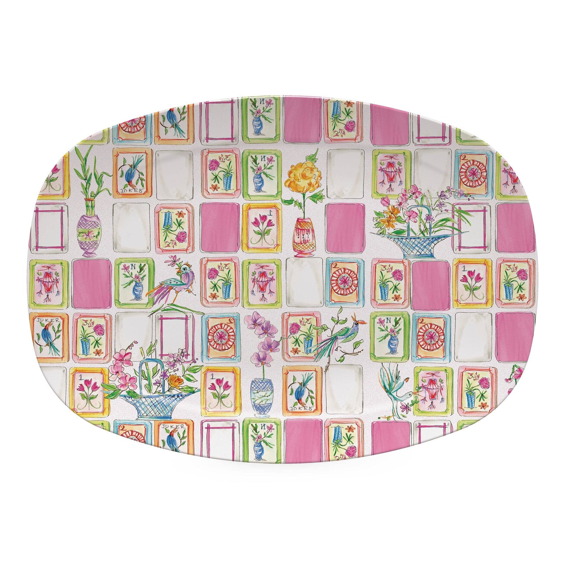 Mahjong Tile Platter