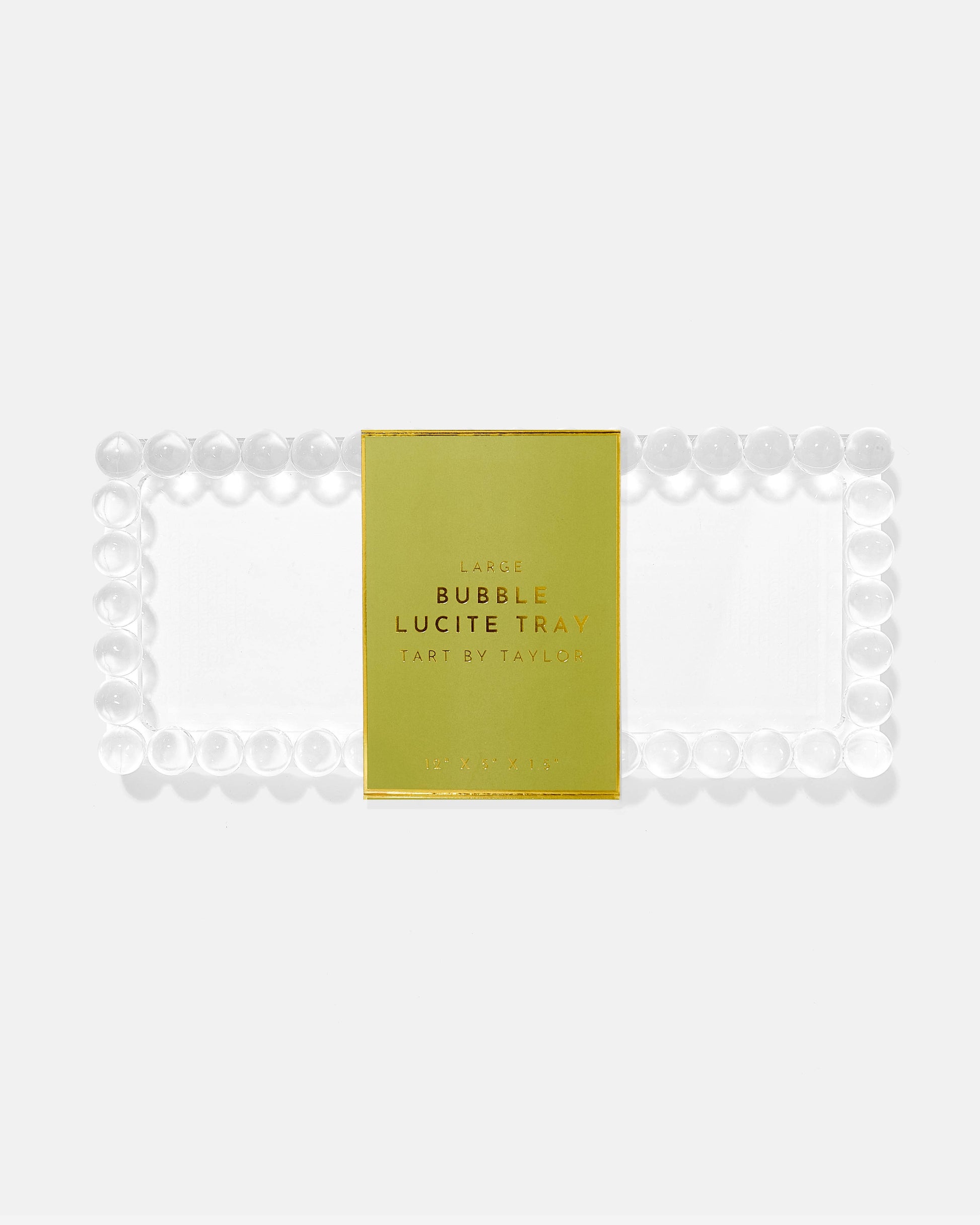 Large Bubble Lucite Tray