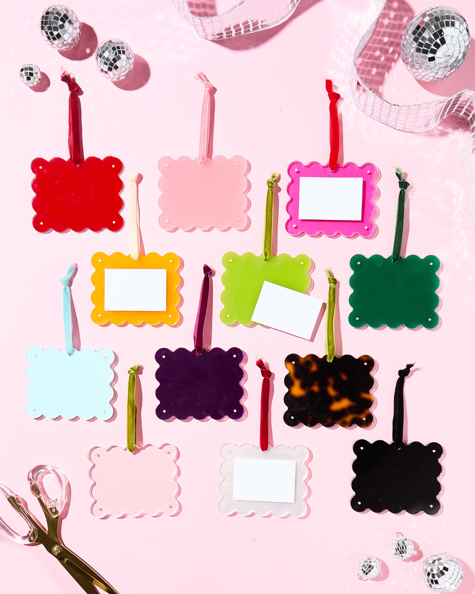 Clear Mini Frame Ornament